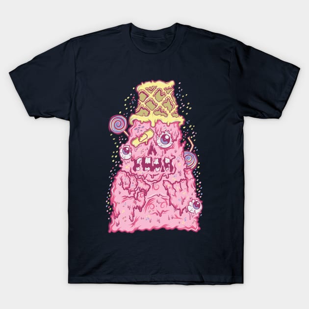 ice cream monster T-Shirt by Mako Design 